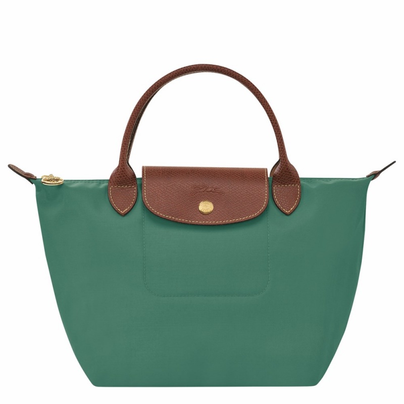 Olive Longchamp Le Pliage Original S Women's Handbags